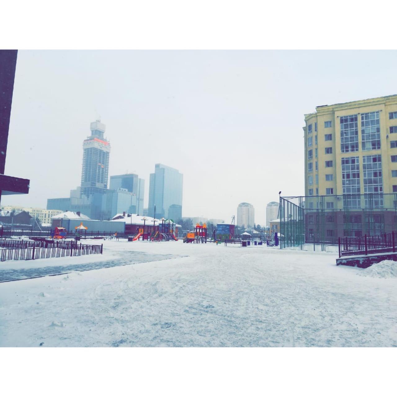 Best Apartment On Sauran Towers Akmola Esterno foto